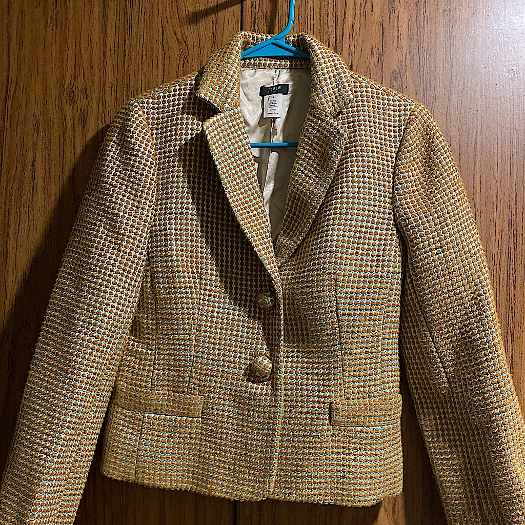 Wool Blazer. Perfect For The Holiday Party